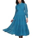 Teal Rhea Maxi Dress