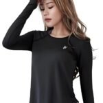 Gym T-Shirt for Women-Quick Dry Sports & Workout T-Shirt for Women, Activewear for Running, Casual & Gym Use