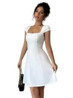 Women?s One Piece Dress ? Stylish Midi Party Dress for Women | Summer Casual Wear for Events, Date & Evening Look