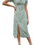 Women?s One Piece Dresses ? Stylish Midi Dress for Women | Summer Casual Wear for Events, Date & Evening Look