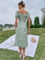 Women?s One Piece Dresses ? Stylish Midi Dress for Women | Summer Casual Wear for Events, Date & Evening Look - Image 4