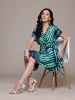 Teal Odile Short Dress - Image 2