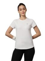Women's Regular Fit Gym T-Shirt? Soft, Breathable & Quick-Dry Activewear Ideal for Workout, Yoga, Running, Exercise, Everyday Comfort Lightweight Stretchable Sportswear Top