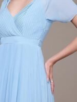 Blue Iseule Long Dress - Image 3