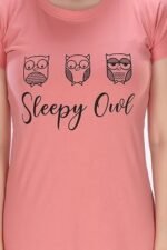 Women Cotton Printed Knee Length Nighty - Image 3