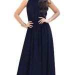 Women's Sleeveless Summer Formal Flowy Casual Gown