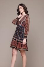 Blue Danielle Midi Dress - Image 3