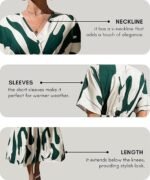 Printed Maxi Dress for Women | Trendy Long One Piece Summer Outfit | Lightweight Flared Dress for Casual & Holiday Wear - Image 2