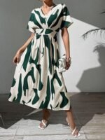 Printed Maxi Dress for Women | Trendy Long One Piece Summer Outfit | Lightweight Flared Dress for Casual & Holiday Wear - Image 3