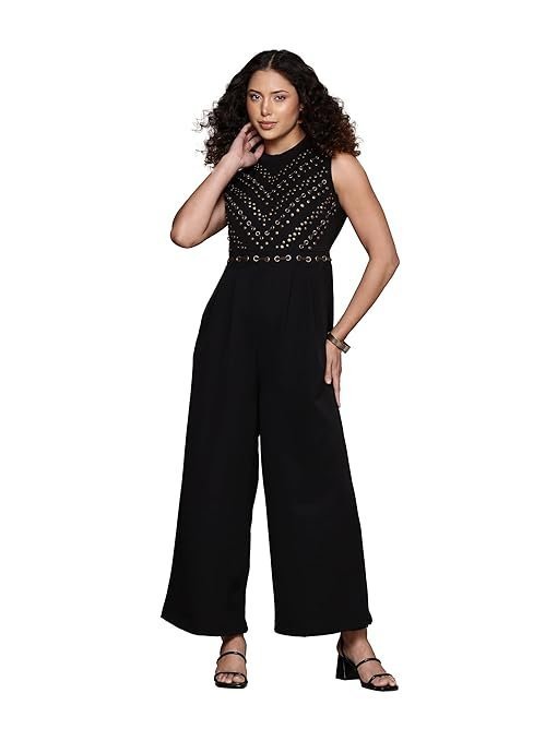 y1-1-1.jpg Black Paulina Jumpsuit - Image 1